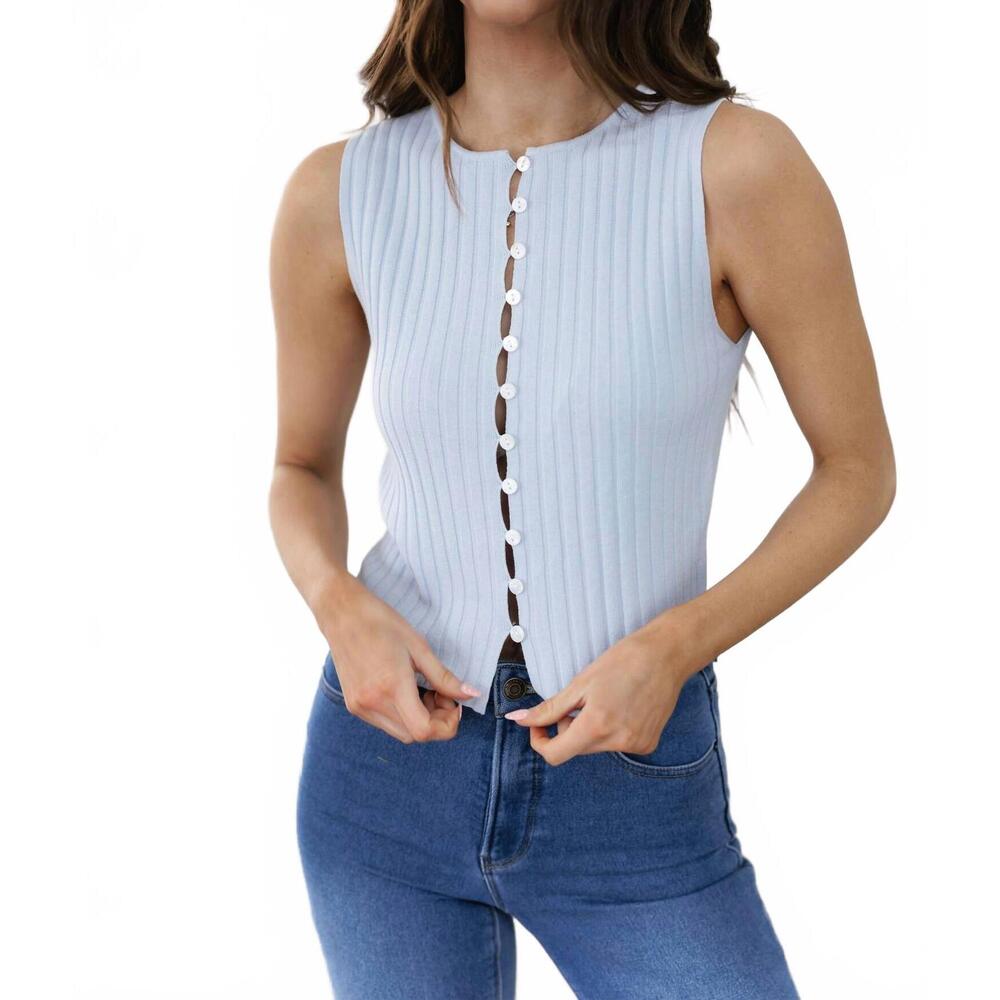 NEW NEEDII open to more top in blue